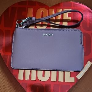 DKNY Pink Mauve Wristlet